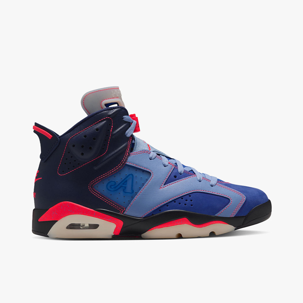 Jordan x AWAKE NY 6 Retro SP Marine Minuit / Infrarouge 23 - Bleu Royal