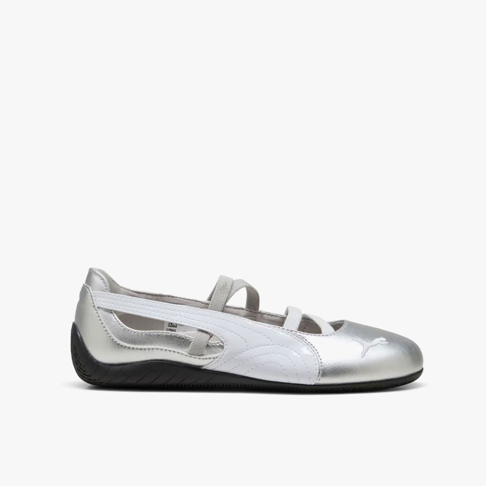 Puma Women's Speedcat Ballet Metallic Puma Silver / Puma White