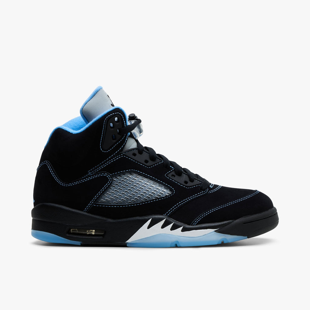 Jordan 5 Retro Black / University Blue - White