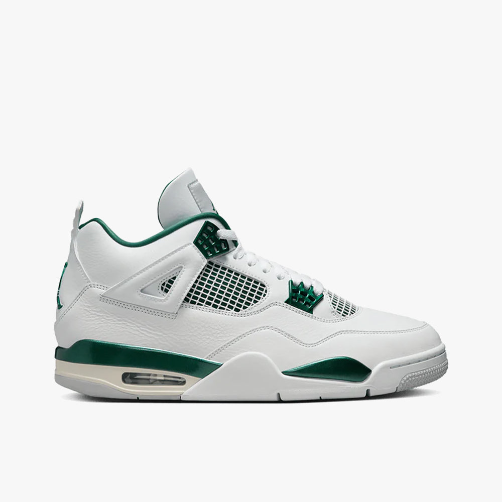 Jordan 4 Retro White / Oxidized Green - White