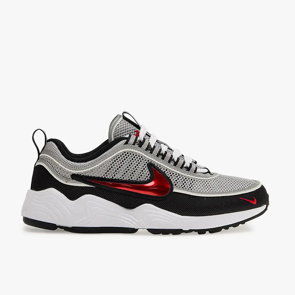 Nike Air Zoom Spiridon SP Metallic Silver / Sport Red