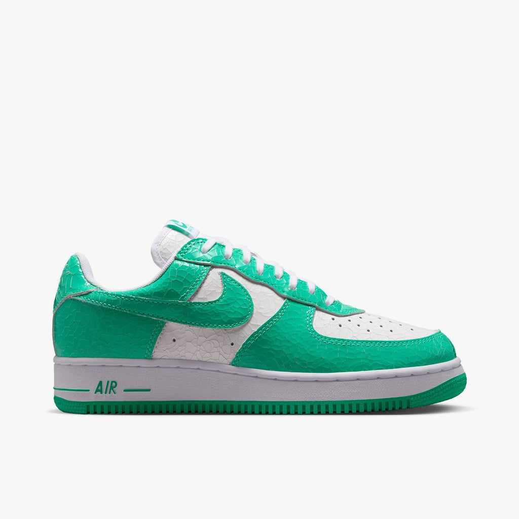 Nike AF1 Cracked Leather Menta / Menta - White