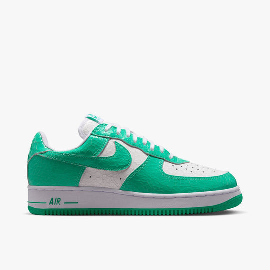 Nike AF1 Cracked Leather Menta / Menta - White
