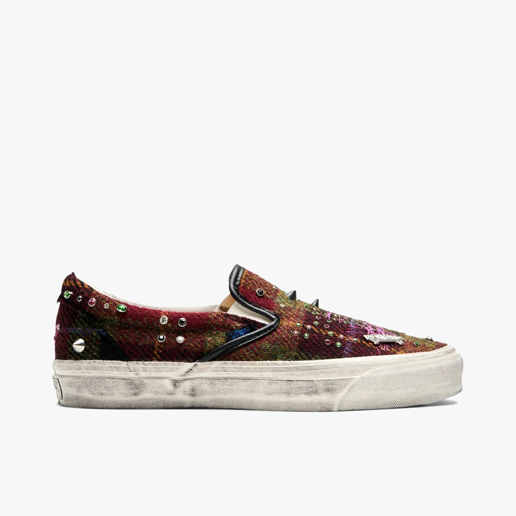 Vans OTW LX Classic Slip On 98 Harris Tweed Red / Multi