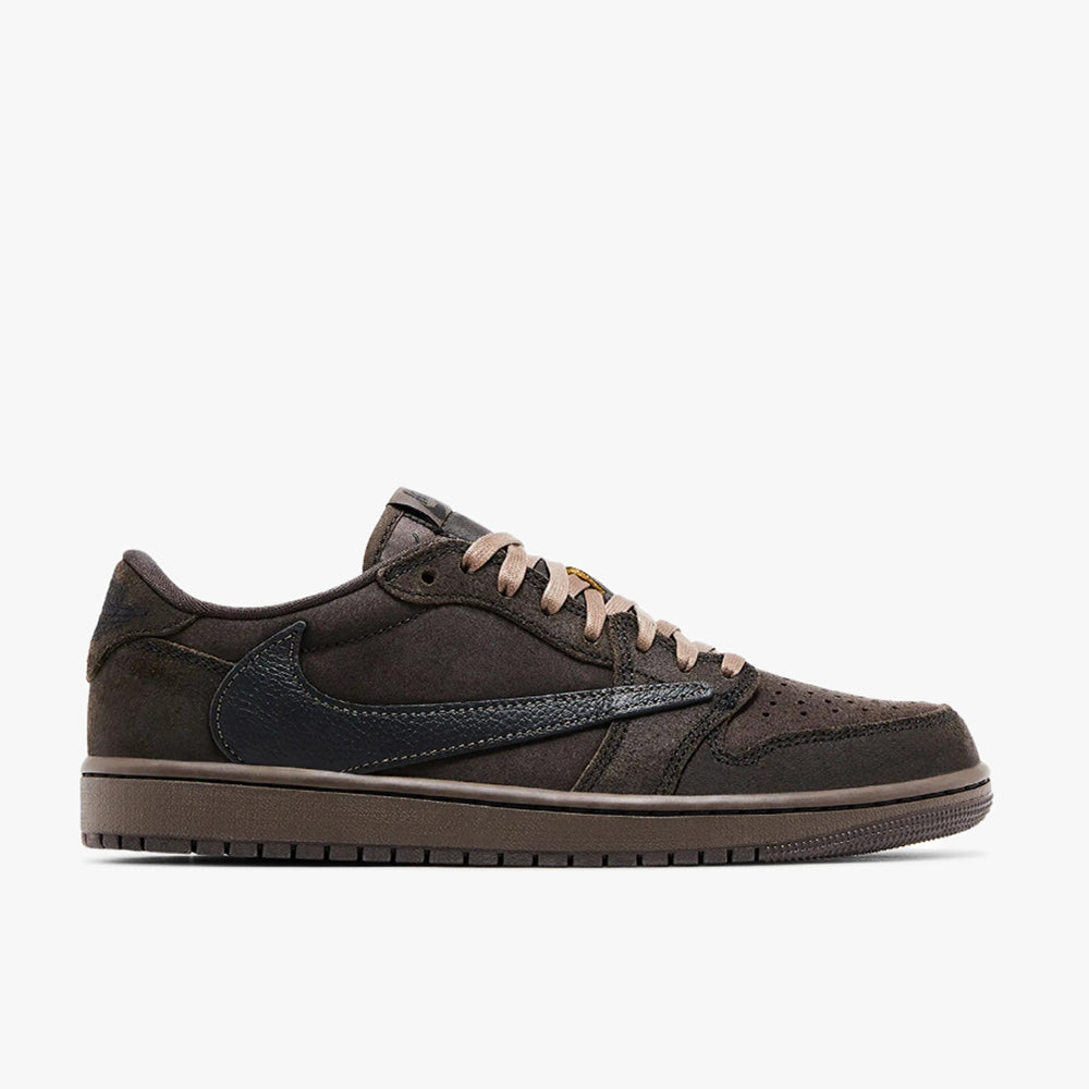 Jordan x Travis Scott 1 Low OG Dark Mocha / Black - Velvet Brown