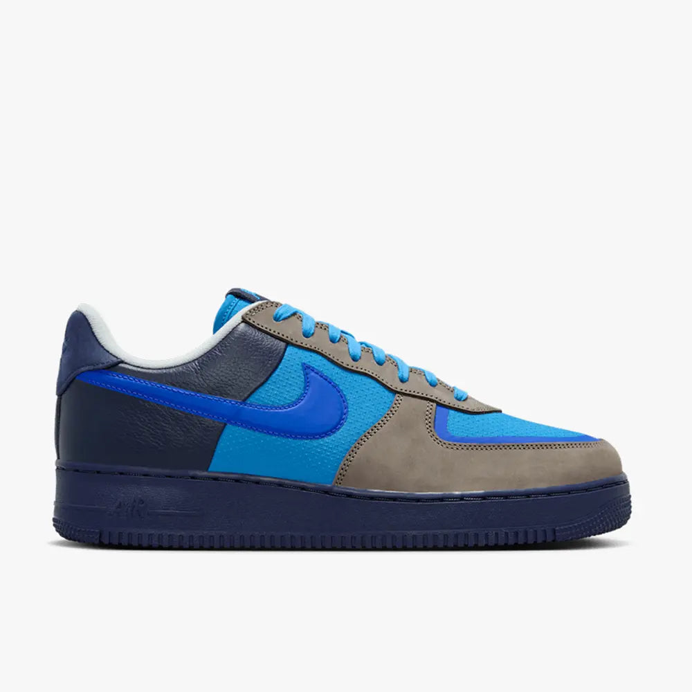 Nike x Stash Air Force 1 Soft Grey / Varsity Royal - Harbor Blue