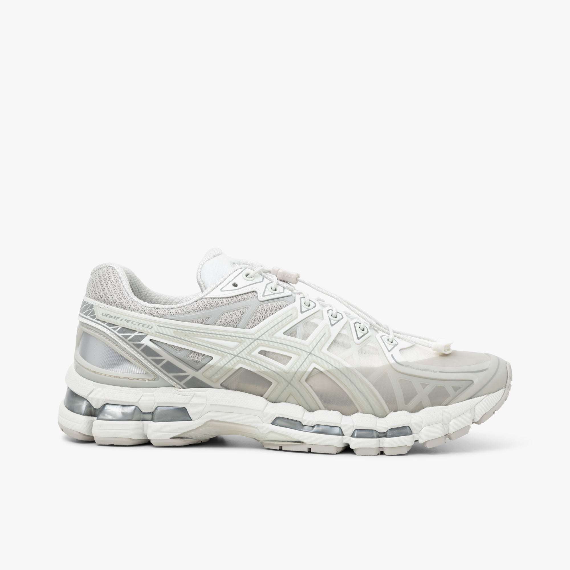 ASICS UNAFFECTED x GEL KAYANO 20 9 Cream Lake Grey