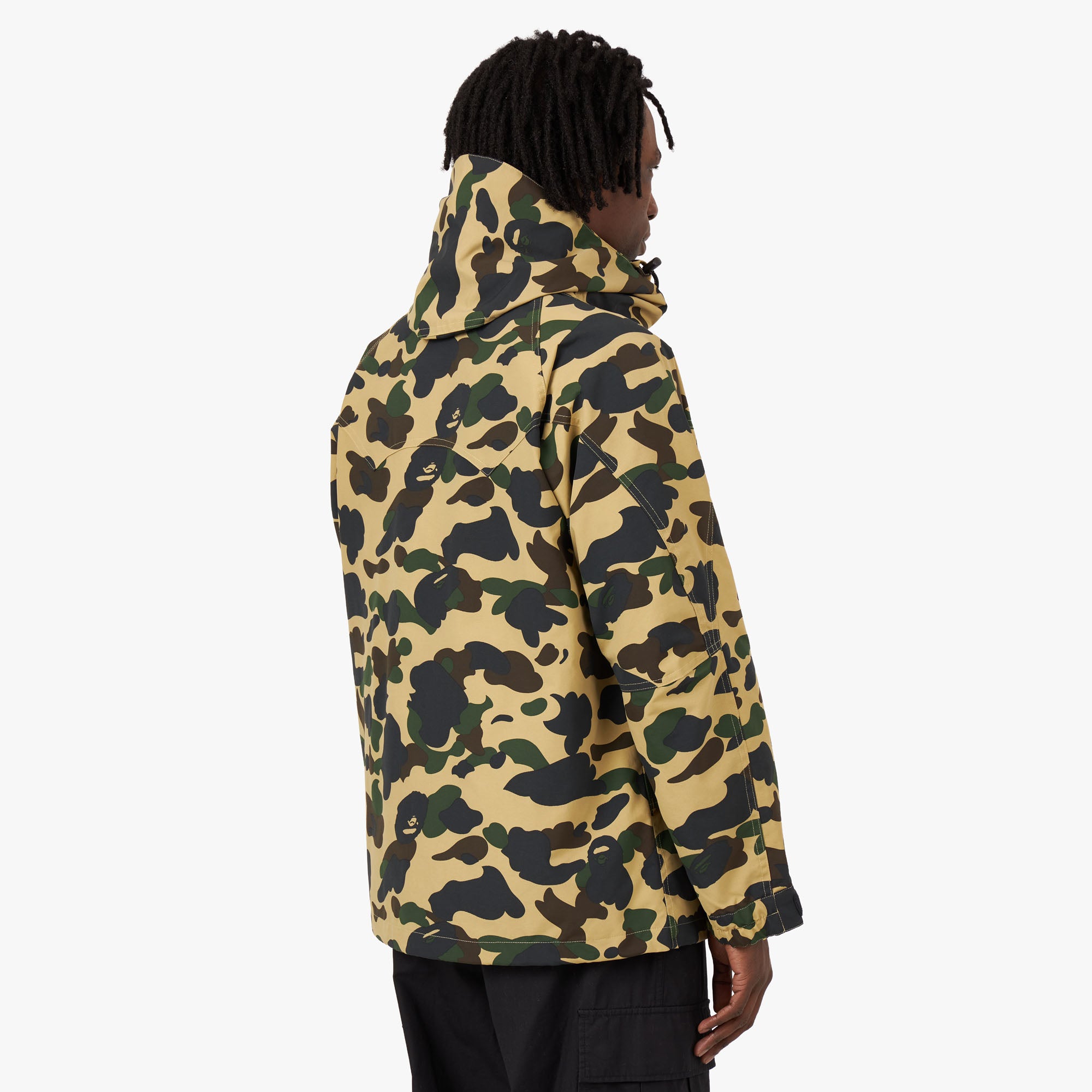 Bape 1st camo down jacket on sale