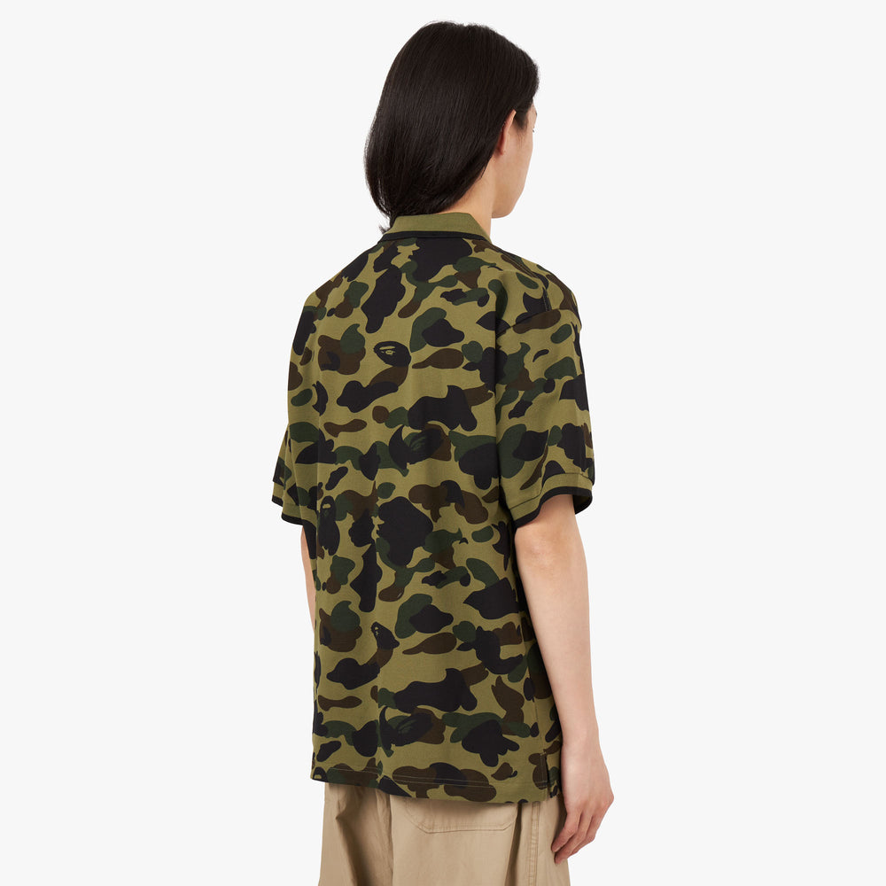 BAPE 1st Camo One Point Polo / Green