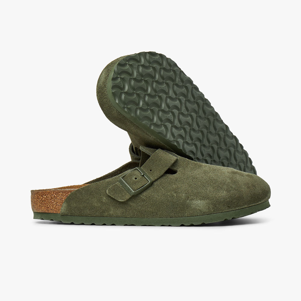 Birkenstock Boston / Thyme Suede – Livestock