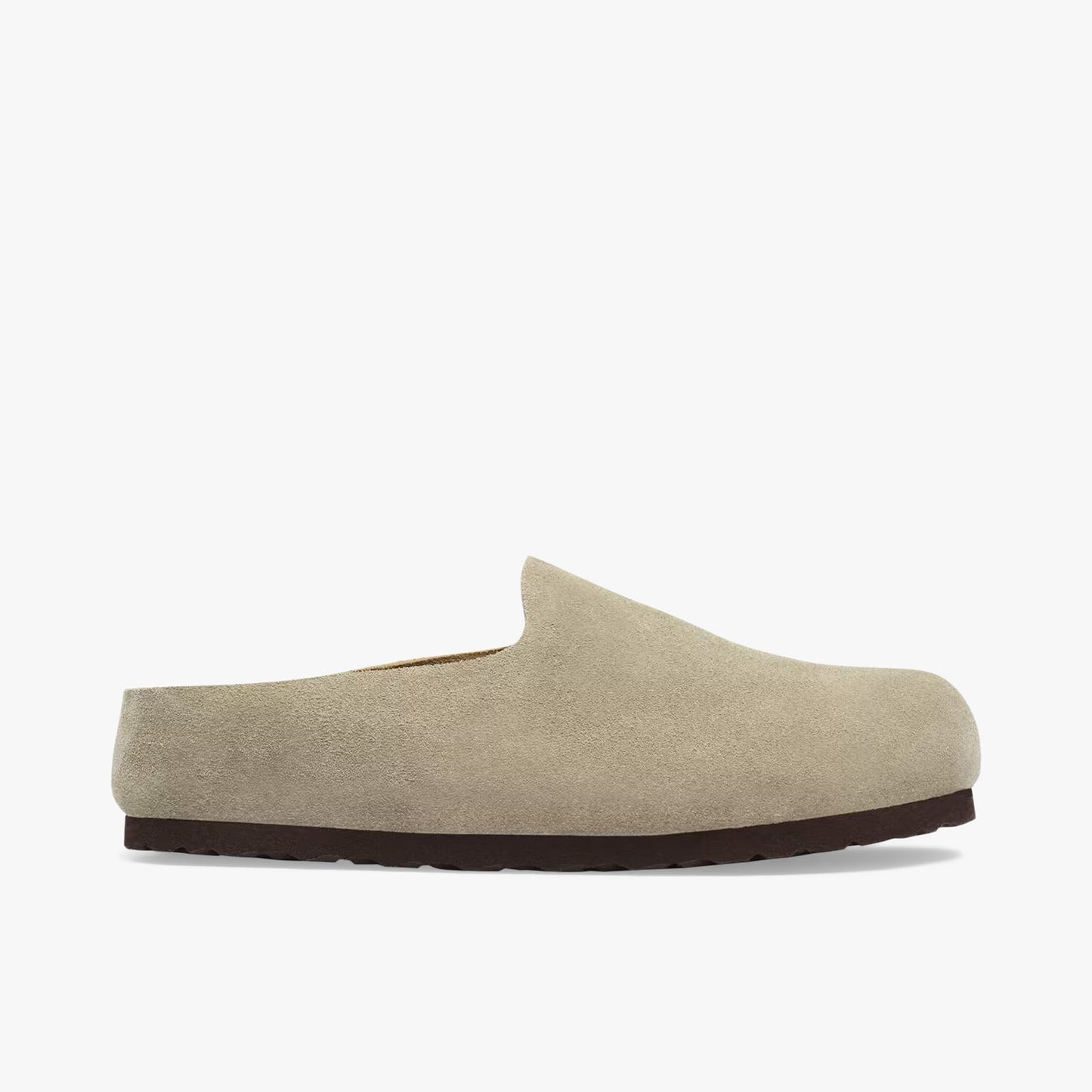 Birkenstock Amsterdam Wrapped Suede / Taupe