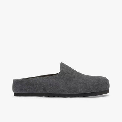 Birkenstock Amsterdam Wrapped Suede / Charcoal