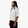 BEAMS Mesh Open Collar Shirt / Off White 2