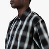BEAMS Ombre Check Shirt / Black 4
