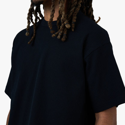 BEAMS Stretch Thermal T-Shirt / Black