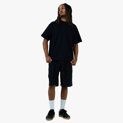 BEAMS Stretch Thermal T-Shirt / Black