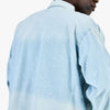 Chemise en chambray BEAMS déchirée / Bleu délavé 5