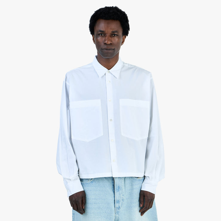 BEAMS Wide Arm Shirt / White 1