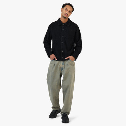 BEAMS Fringe Shirt / Black