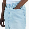 Short en jean BEAMS Damage / Délavé 4