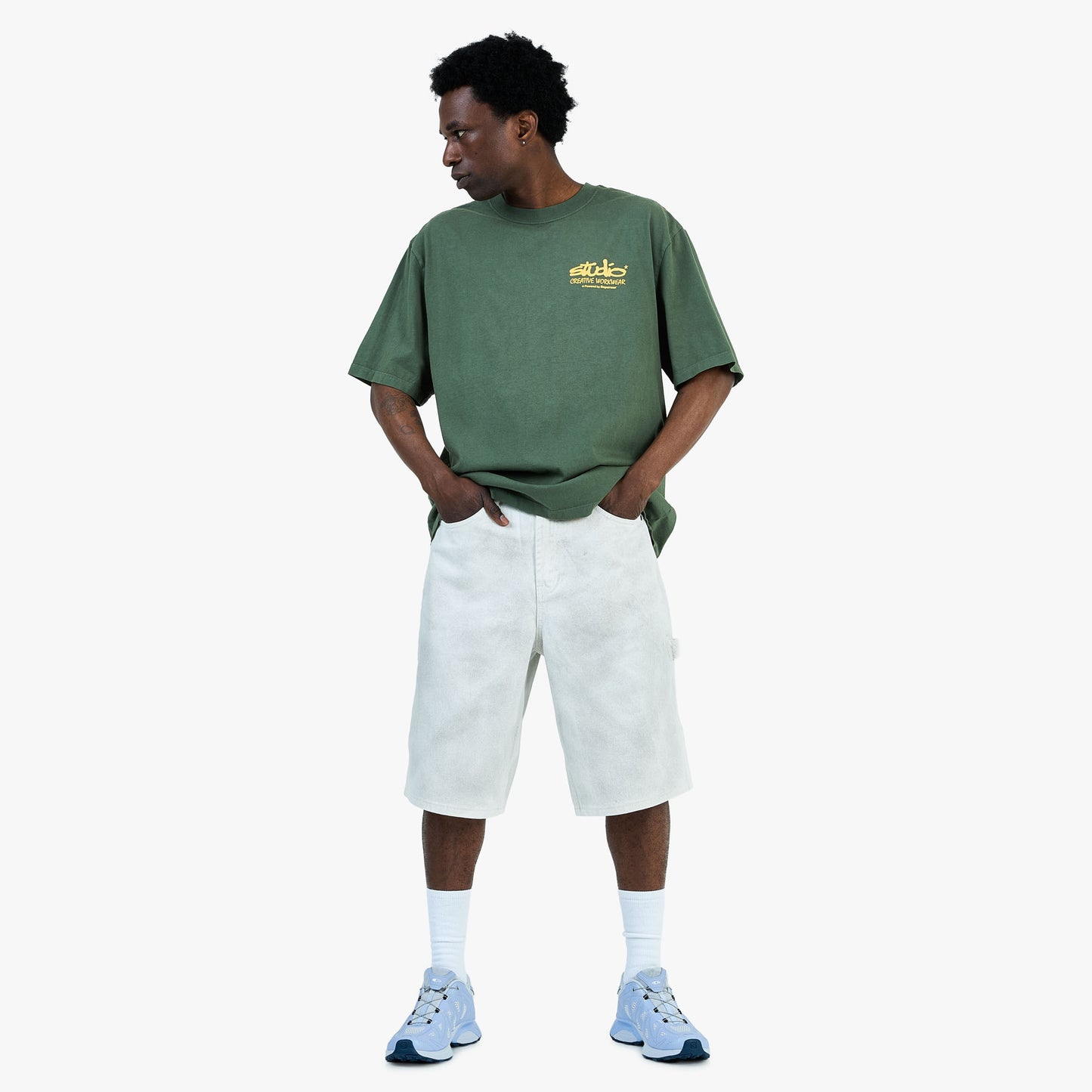 Supervsn Studio CWW T-Shirt / Moss