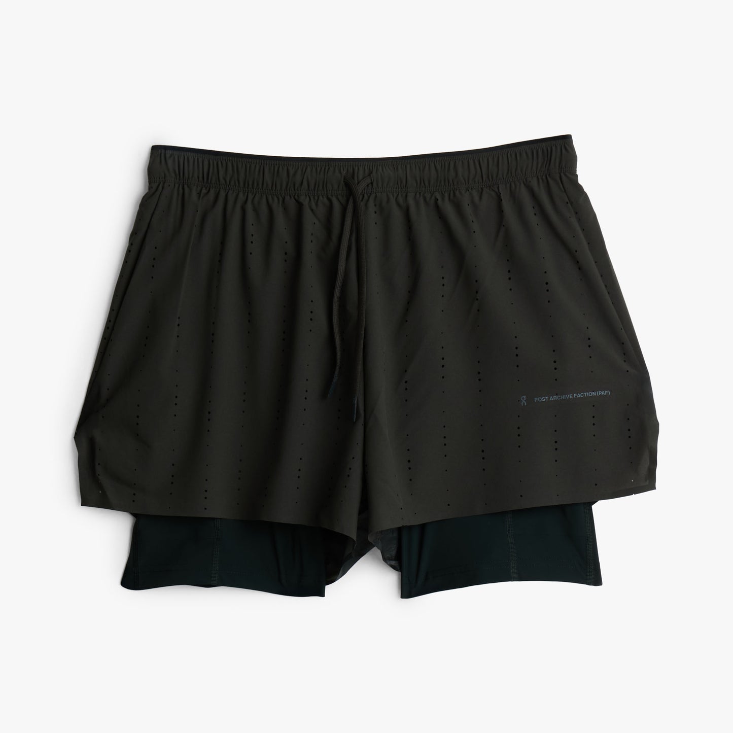 On x PAF Zero 2-in-1 Shorts PAF Molasse / Black