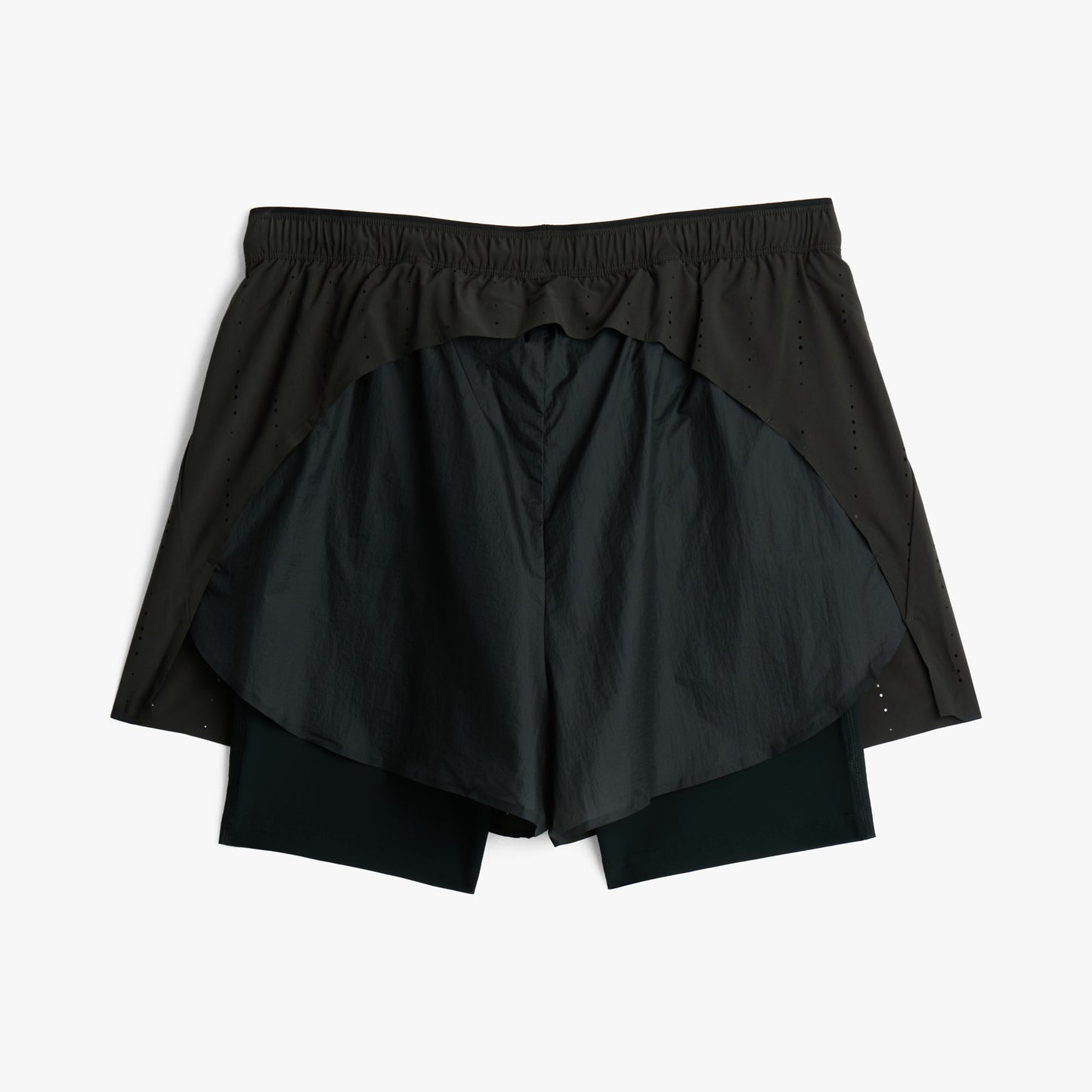 On x PAF Zero 2-in-1 Shorts PAF Molasse / Black