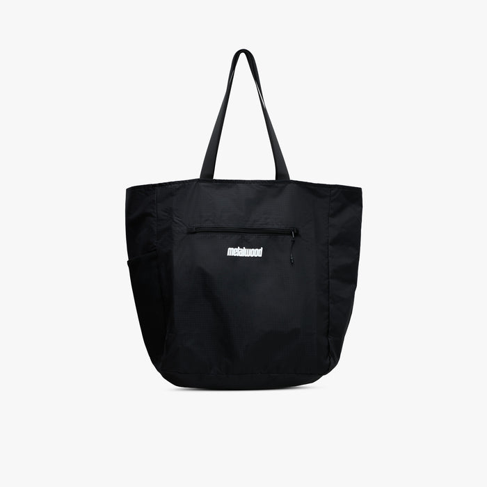 Metalwood Pocketable Tote / Black 1