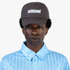 Casquette 5 panneaux à logo Metalwood Metal / Marron 1