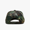 Casquette 5 panneaux Metalwood Metal Logo / Camo Feuille Réelle 7