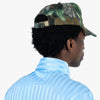 Casquette 5 panneaux Metalwood Metal Logo / Camo Feuille Réelle 3