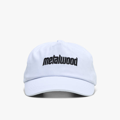 Casquette 5 panneaux Metalwood Metal Logo / Blanc