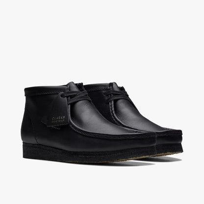 Clarks Wallabee Boot / Black Leather