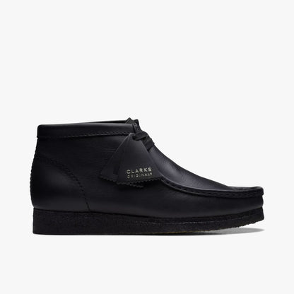 Clarks Wallabee Boot / Black Leather
