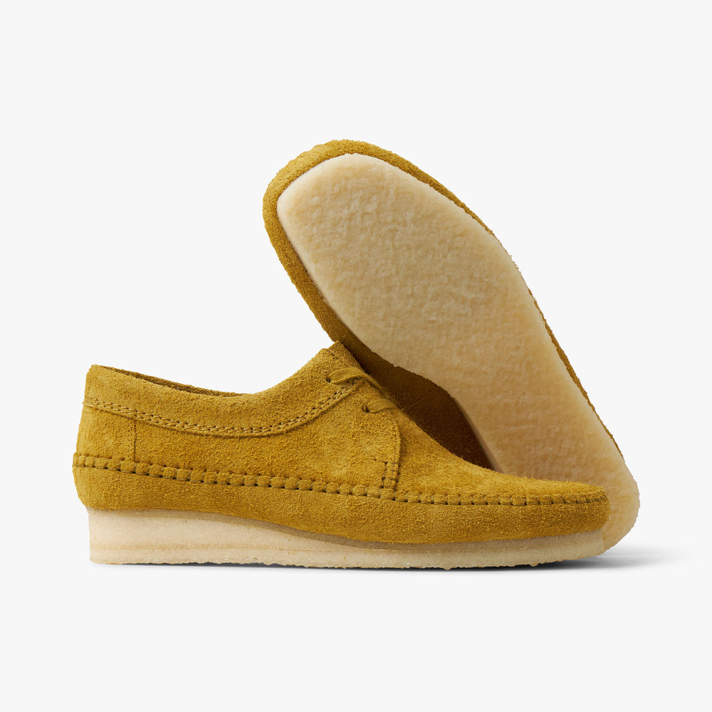 Clarks weaver shop olive suede