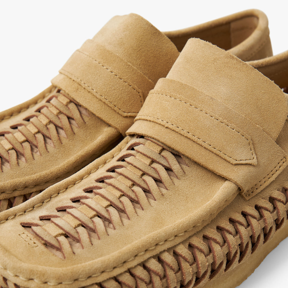 Clarks Originals Wallabee Weaver / Maple Suede – Livestock