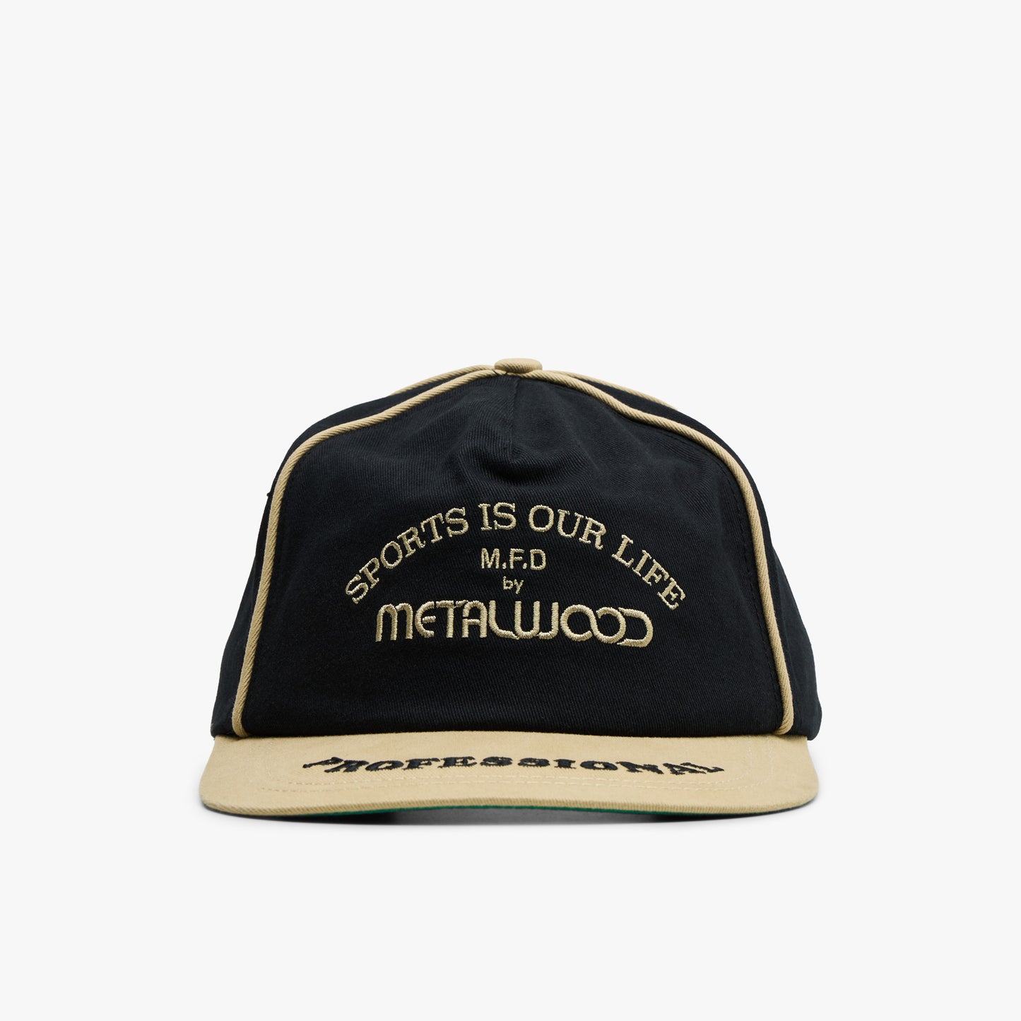 Casquette Snapback Metalwood Professional Piping / Noir