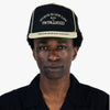 Metalwood Professional Piping Snapback Hat / Black 1