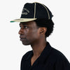 Metalwood Professional Piping Snapback Hat / Black 2