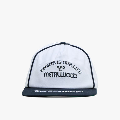 Casquette snapback Metalwood Professional Piping / Blanc