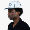 Metalwood Professional Piping Snapback Hat / White 2