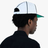 Metalwood Professional Piping Snapback Hat / White 3