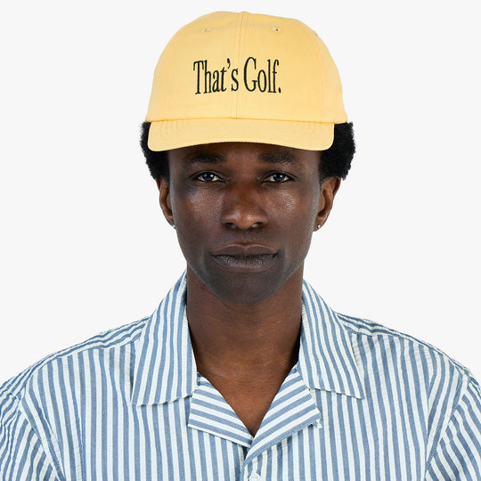 Metalwood That's Golf Dad Hat / Yellow