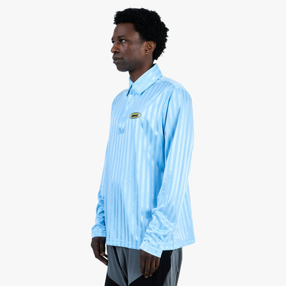 Polo manches longues Metalwood pour joueur / Bleu ciel