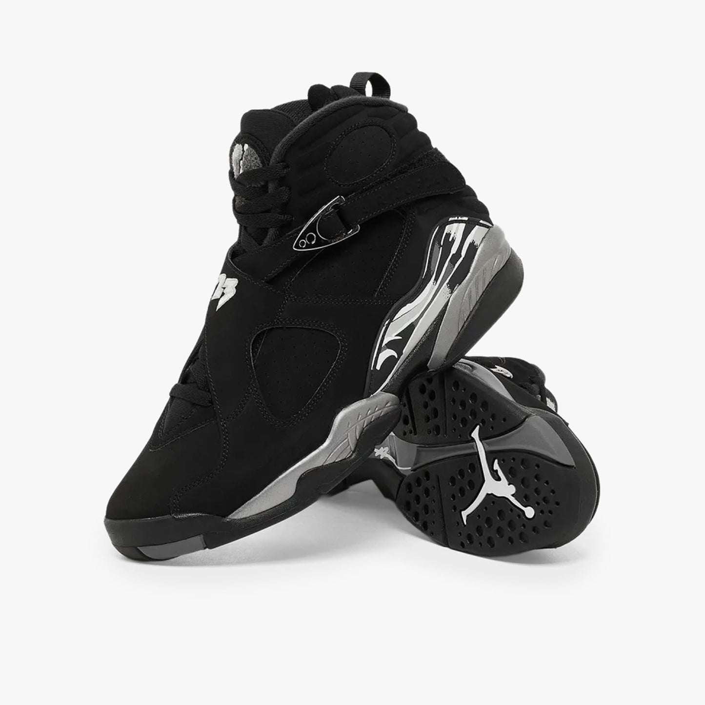 Jordan 8 Retro Black / White