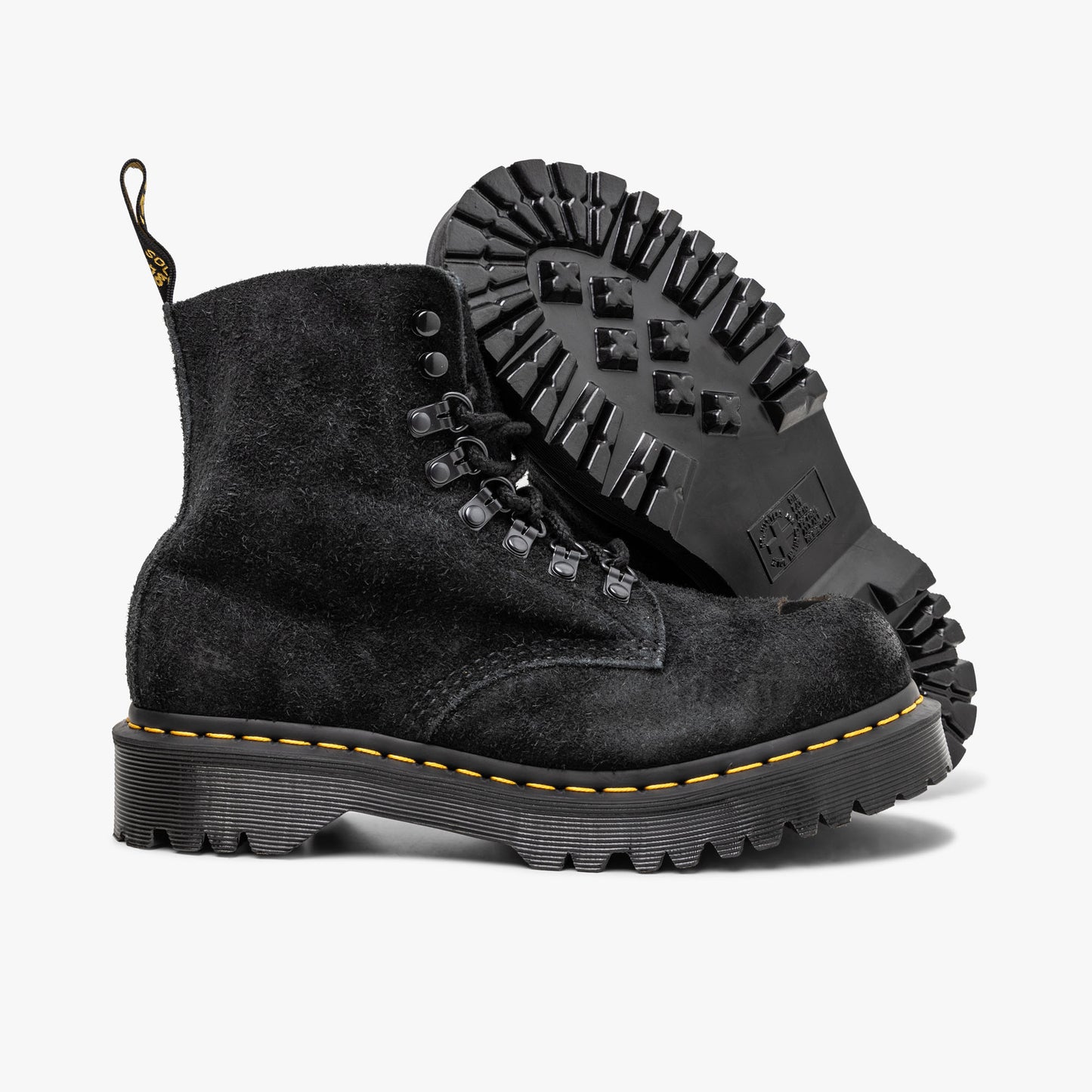 Dr. Martens 1460 Suède Velouté / Noir
