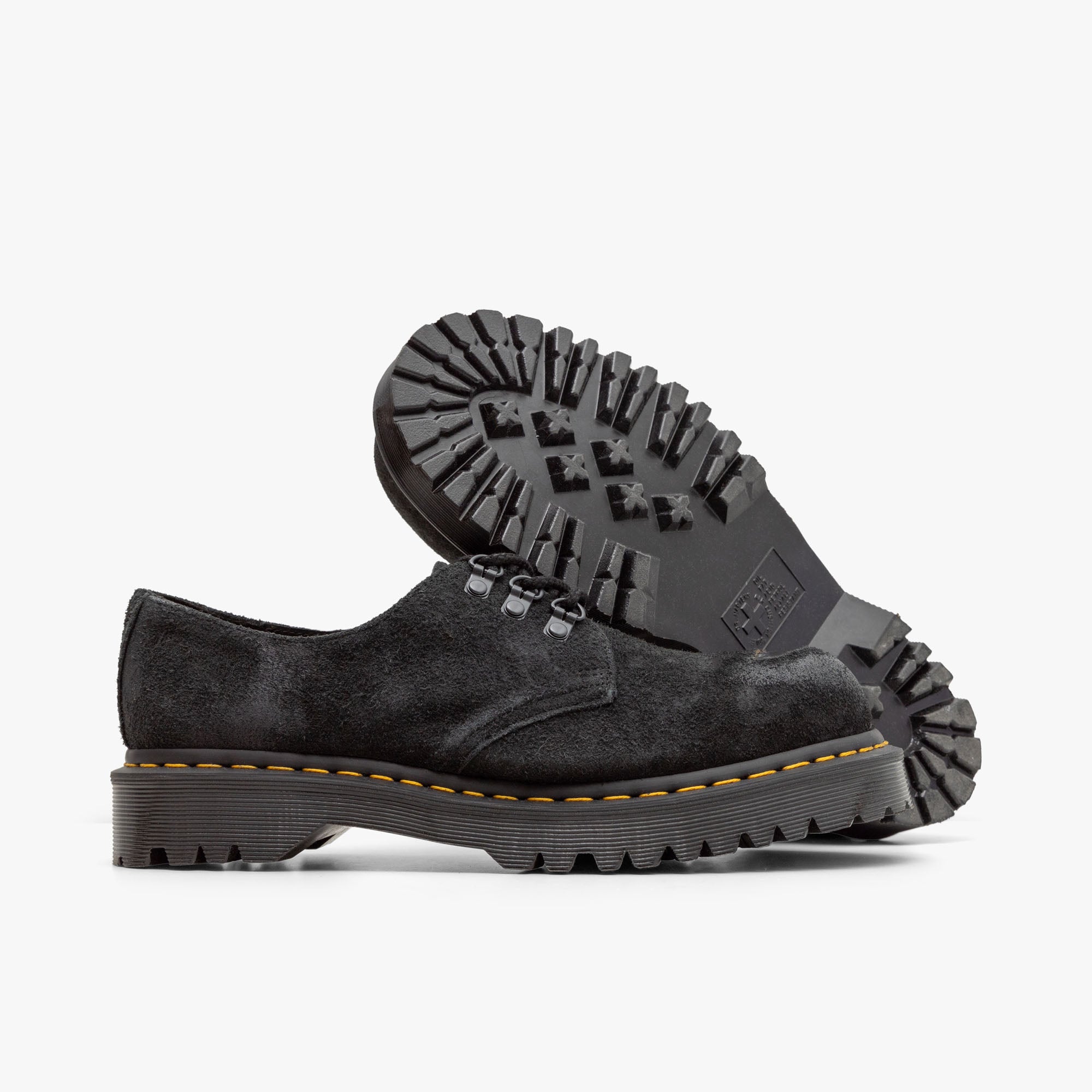 Dr. Martens 1461 Hairy Suede Black – Livestock