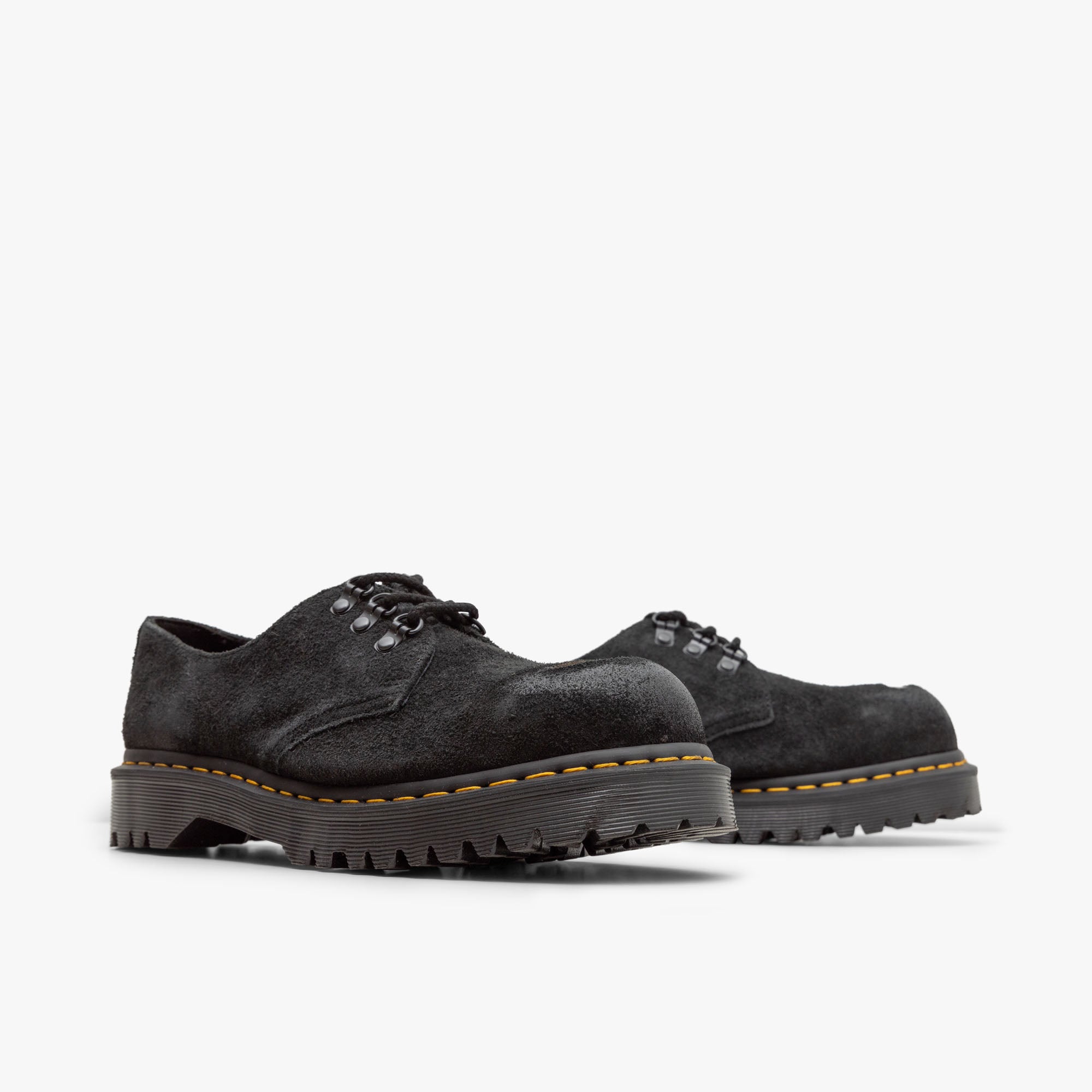 Dr. Martens 1461 Hairy Suede / Black | Livestock