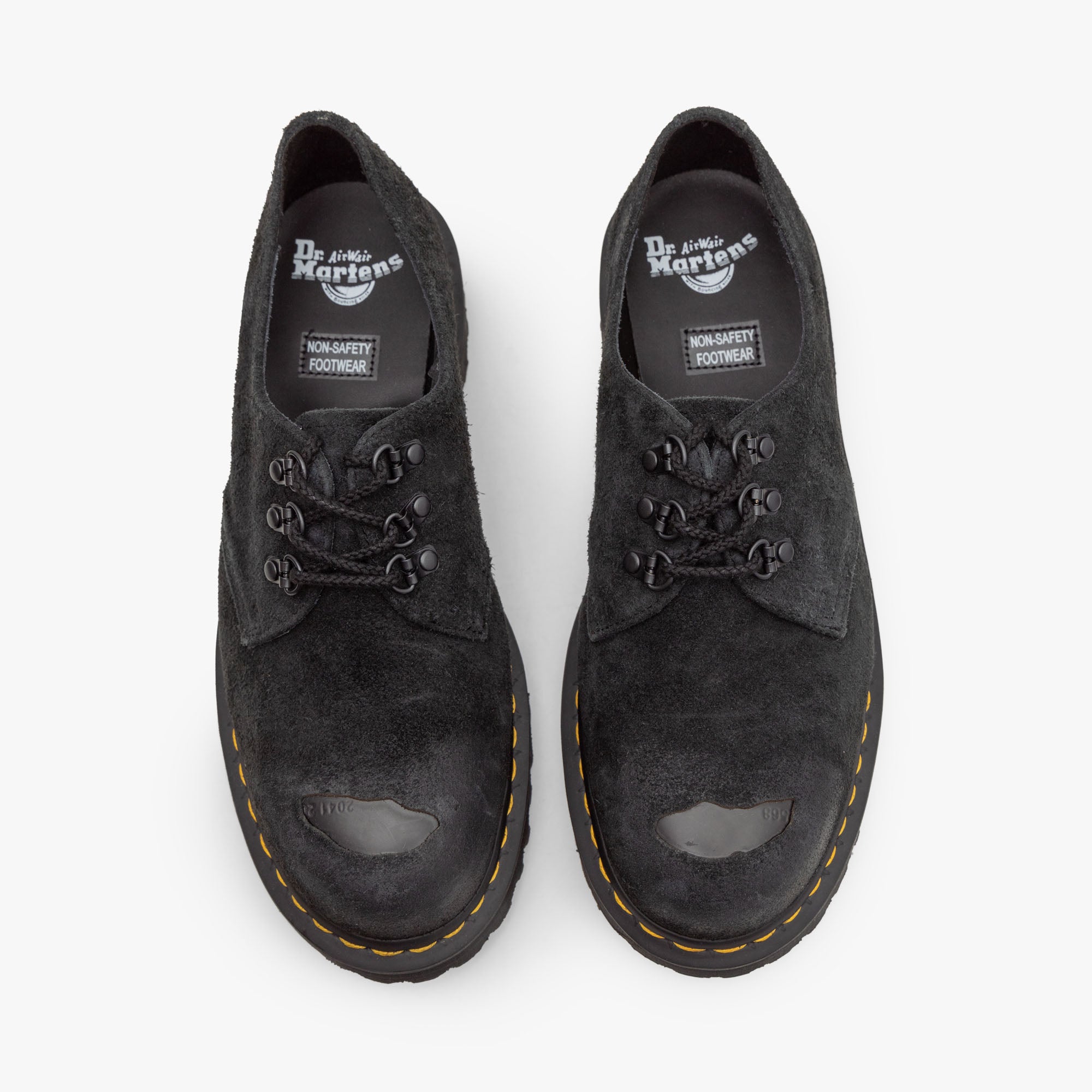 Dr. Martens 1461 Hairy Suede Black – Livestock