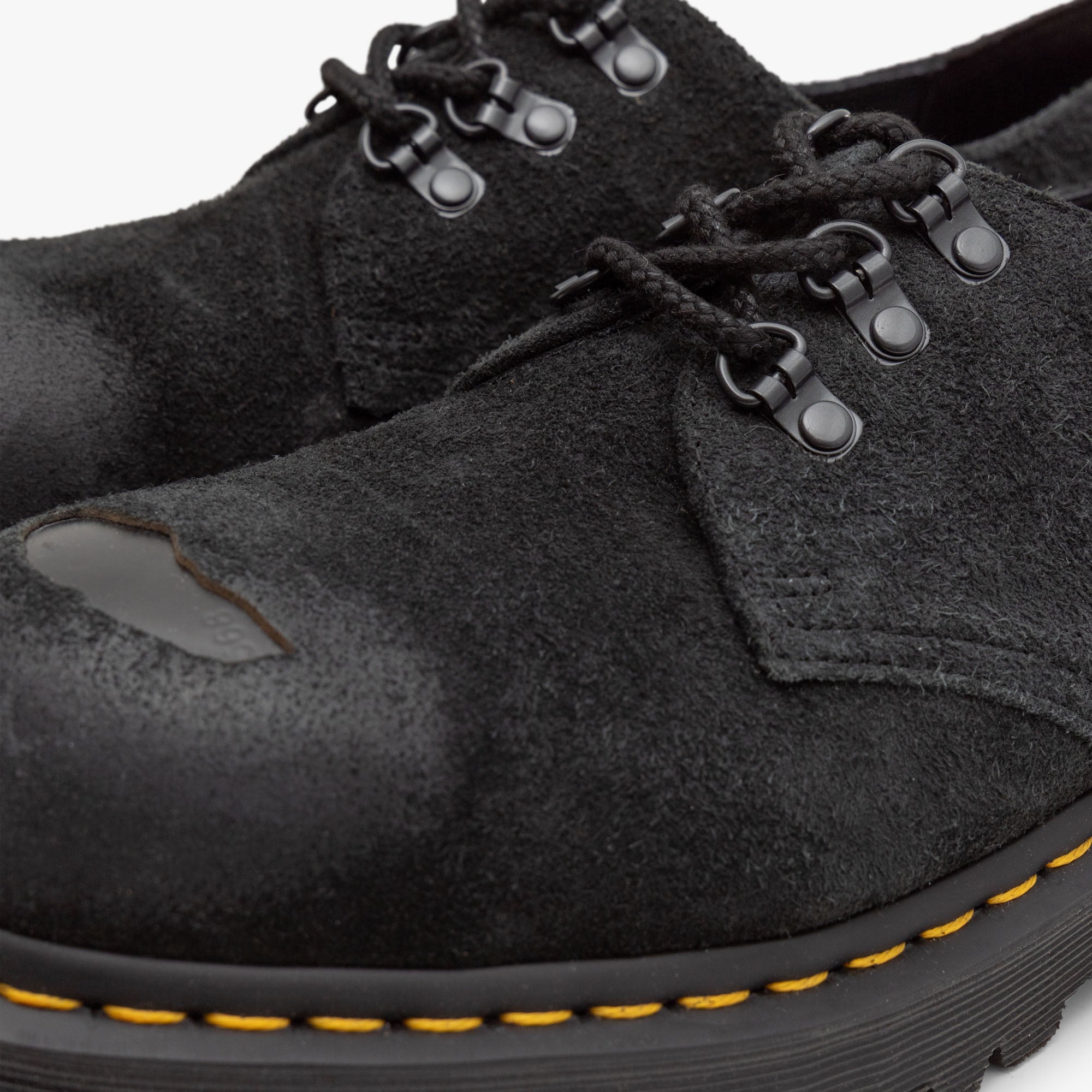 Dr. Martens 1461 Hairy Suede Black – Livestock